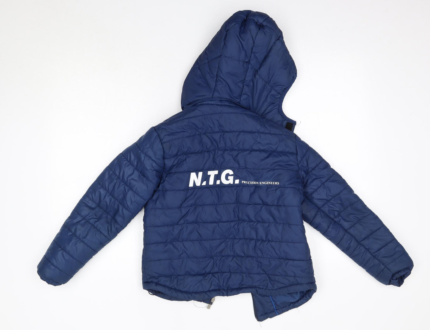 Avec Boys Blue   Overcoat Coat Size 7-8 Years   - Hepburn Town FC