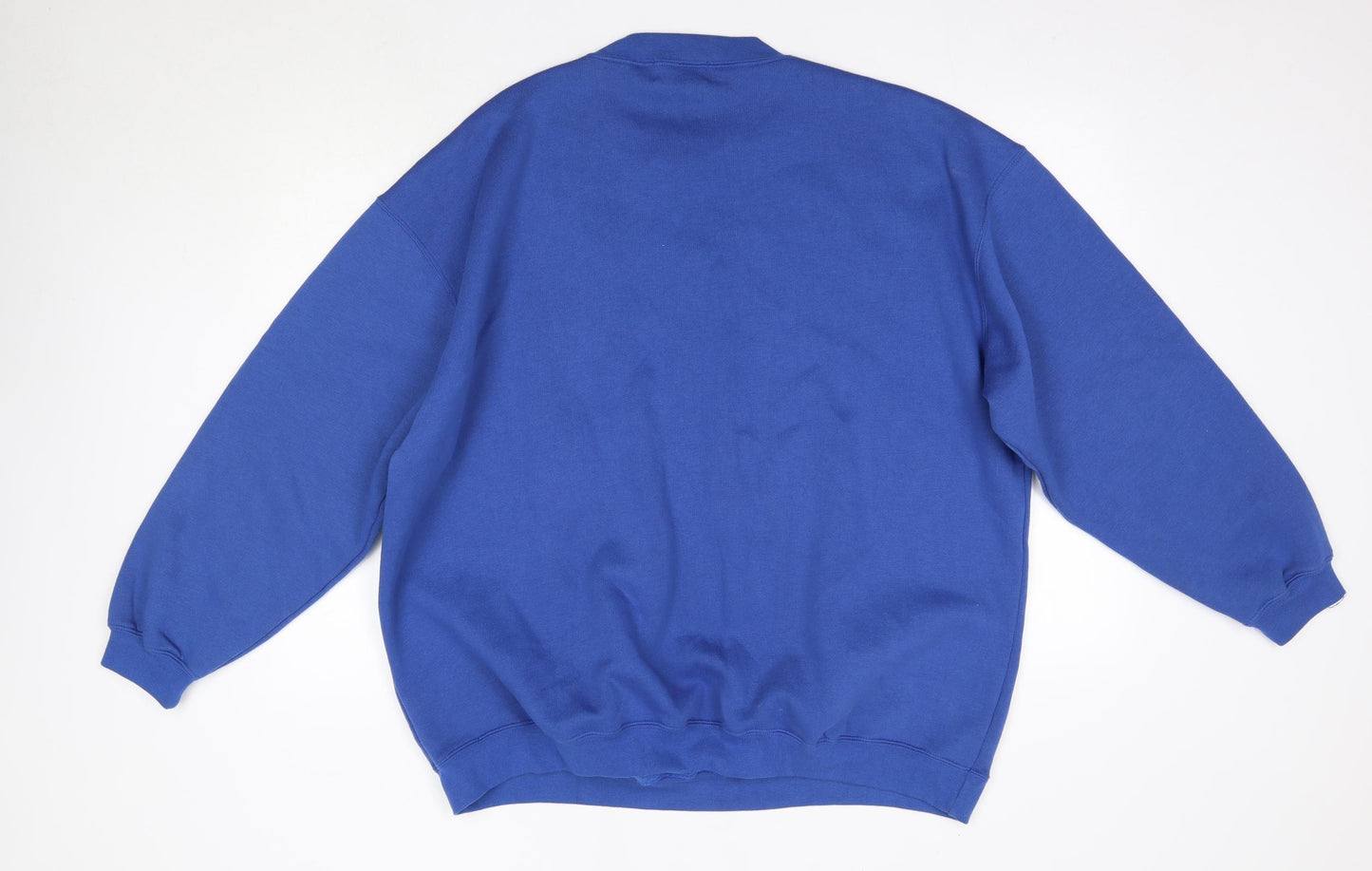 Work Wear Arco Mens Blue Round Neck  Polyester Pullover Jumper Size XL   - Gus Robinson