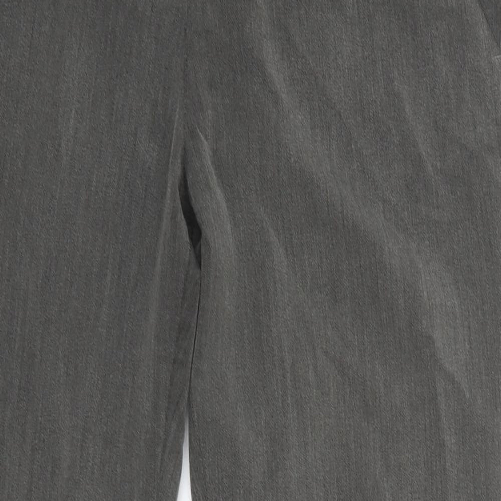 NEXT Womens Grey  Polyester Dress Pants Trousers Size 16 L29 in Regular