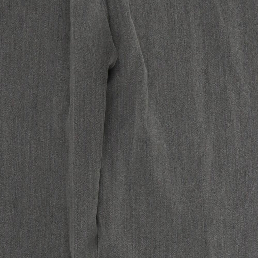 NEXT Womens Grey  Polyester Dress Pants Trousers Size 16 L29 in Regular