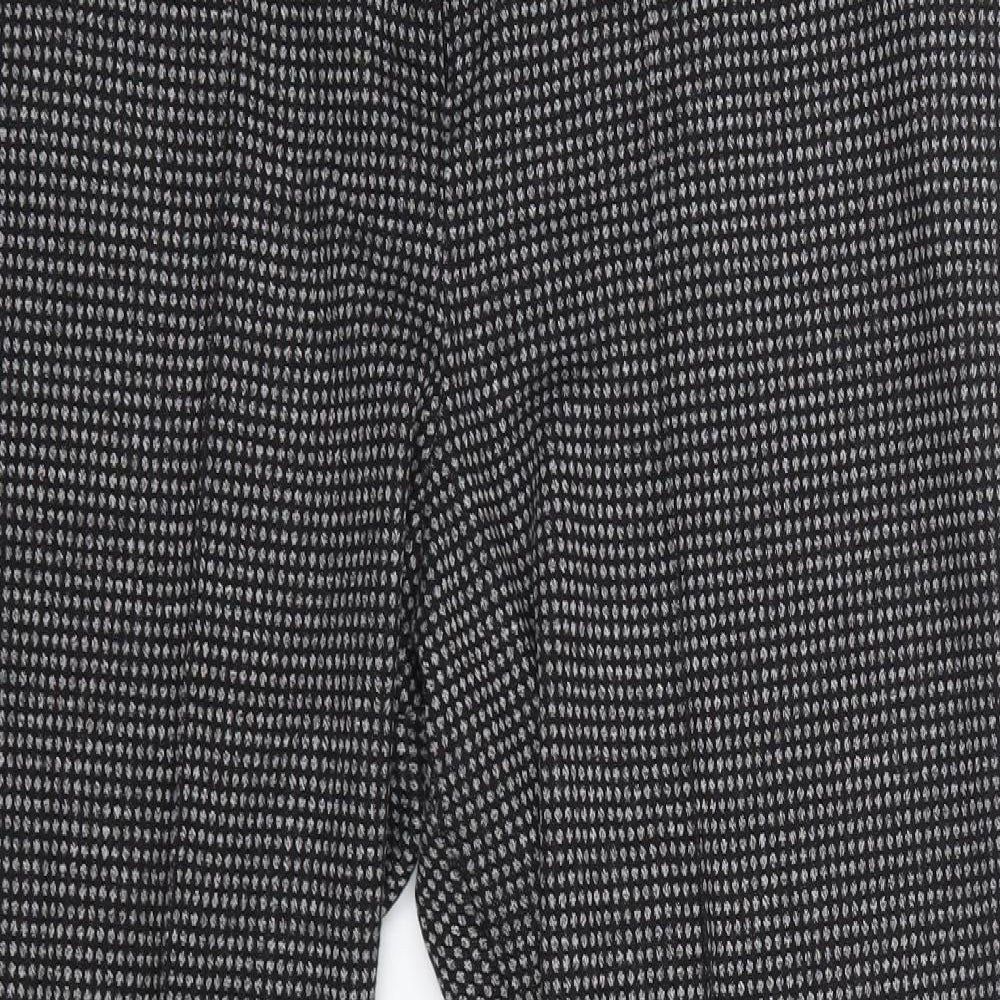 TU Womens Grey  Polyester Dress Pants Trousers Size 16 L27 in Regular