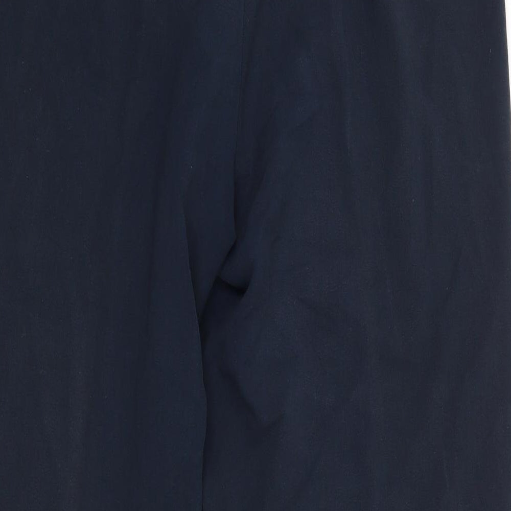 Joella Di Marco Womens Blue  Polyester Trousers  Size L L29 in Regular