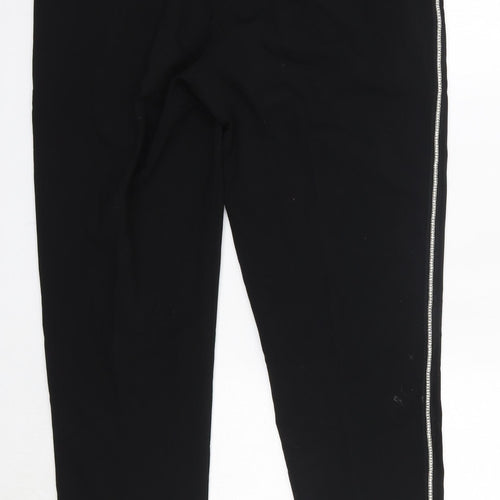 Studio Womens Black  Polyester Dress Pants Trousers Size 12 L29 in Regular