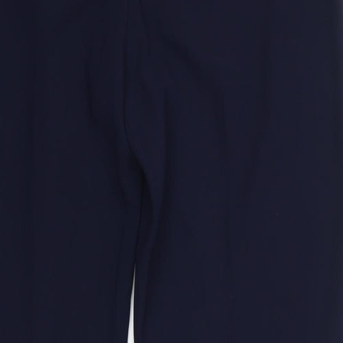 Sophie Gray Womens Blue  Polyester Dress Pants Trousers Size 14 L30 in Regular