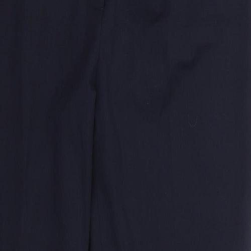 Massimo Fabbro Womens Blue  Polyester Dress Pants Trousers Size 16 L28 in Regular