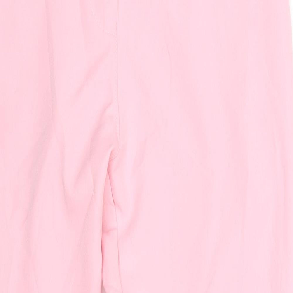 Cherry Koko Womens Pink  Polyester Dress Pants Trousers Size M L26 in Regular
