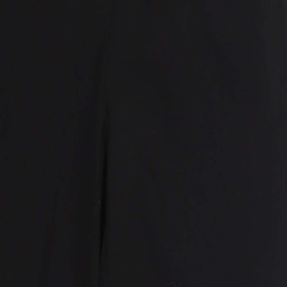 New Look Womens Black  Polyester Dress Pants Trousers Size 10 L27 in Regular