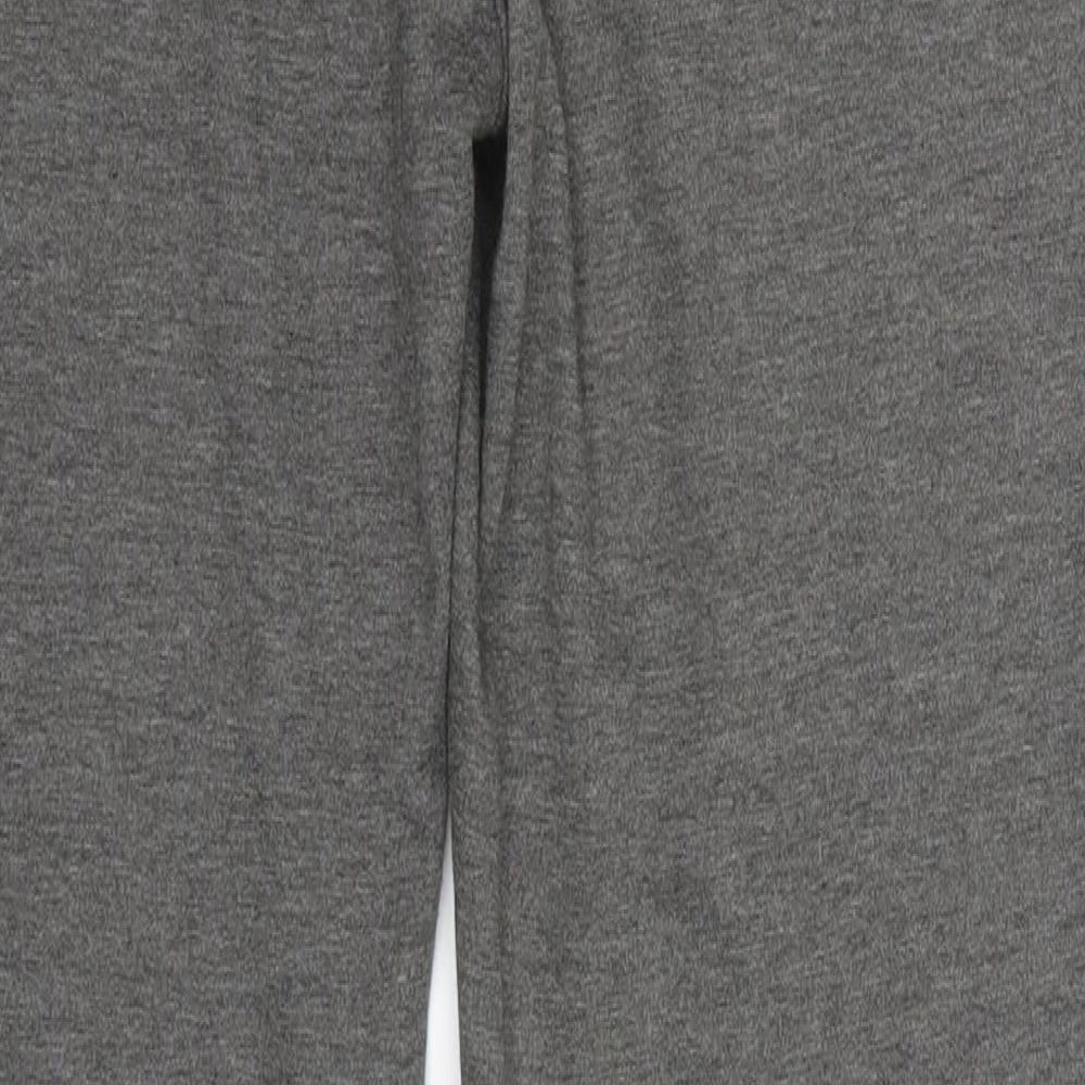 Preworn Womens Grey  Polyester Trousers  Size 14 L28 in Regular  - Stirrup Leggings