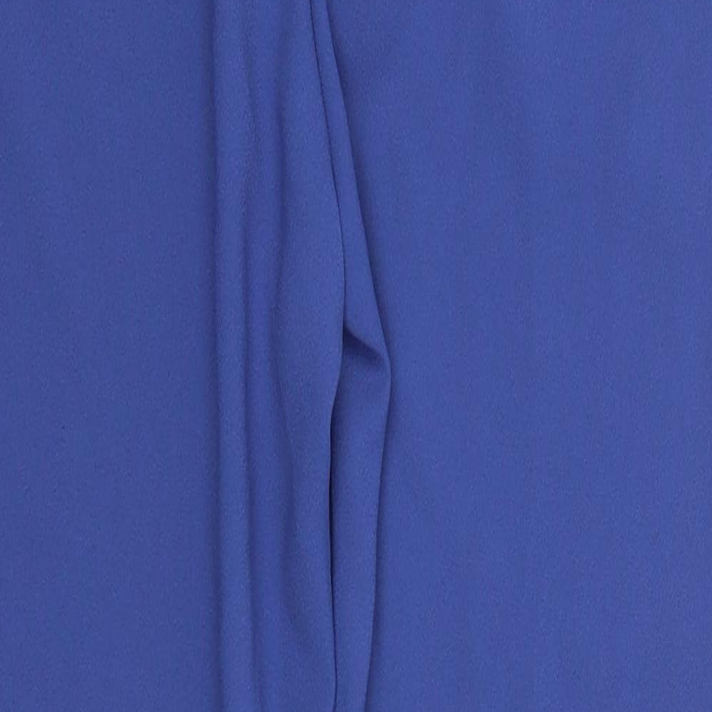 NEXT Womens Blue  Polyester Dress Pants Trousers Size 10 L29 in Regular