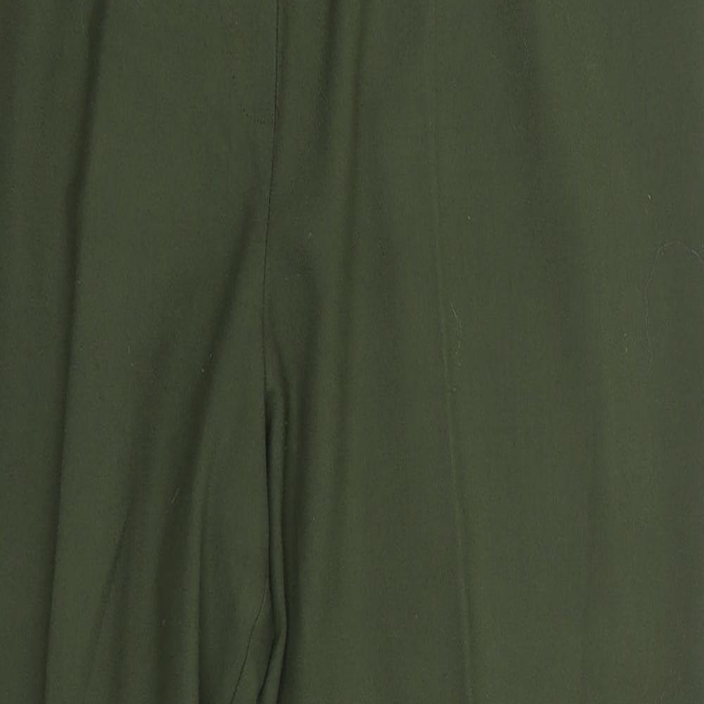 Steilmann Womens Green  Polyester Dress Pants Trousers Size 18 L27 in Regular
