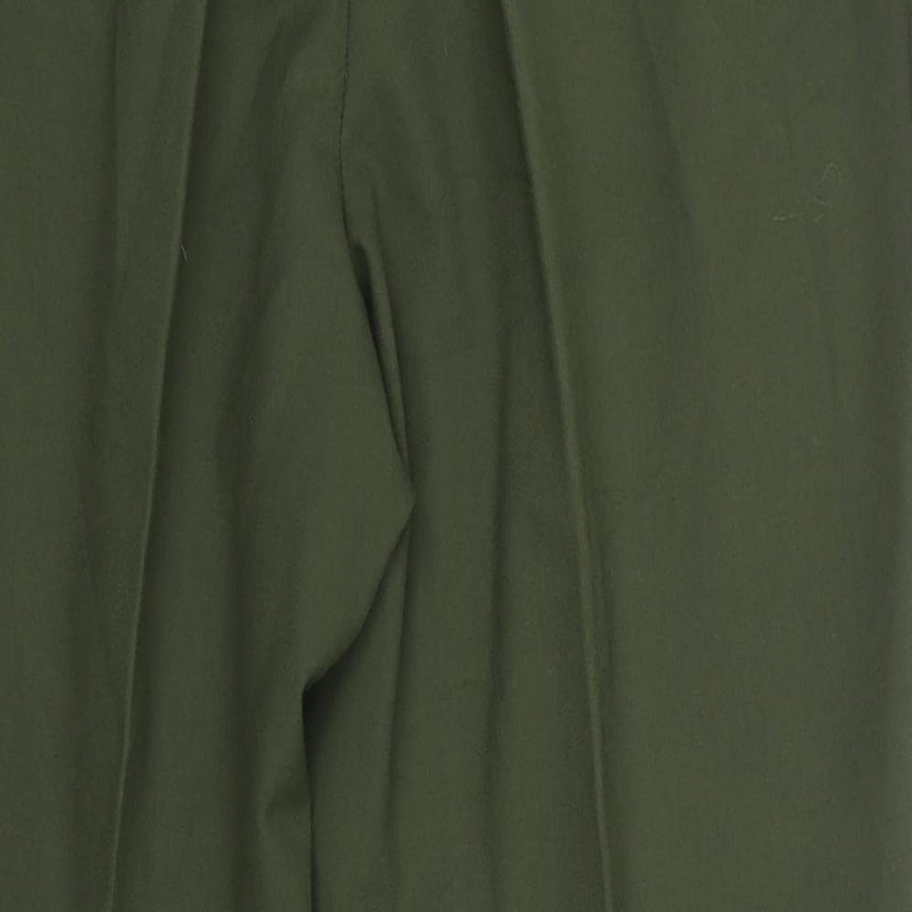 Steilmann Womens Green  Polyester Dress Pants Trousers Size 18 L27 in Regular