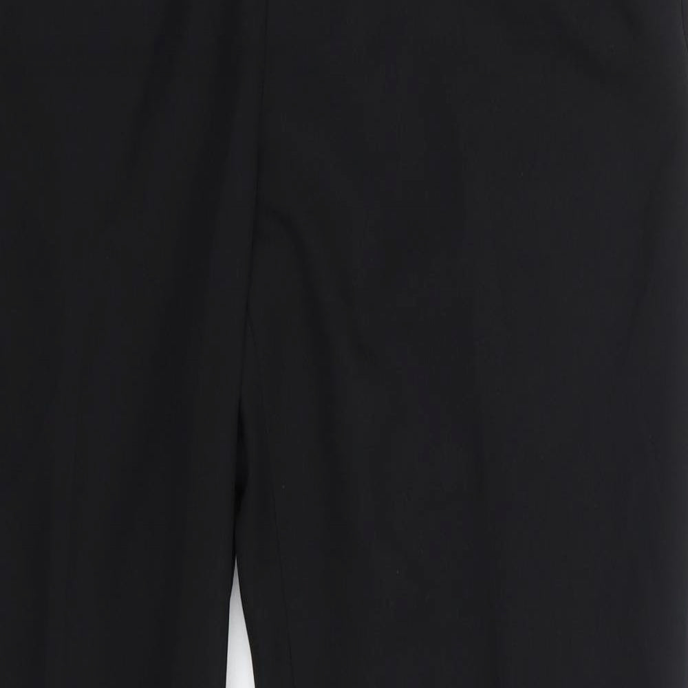 G2000 Woman Womens Black  Polyester Dress Pants Trousers Size 14 L27 in Regular