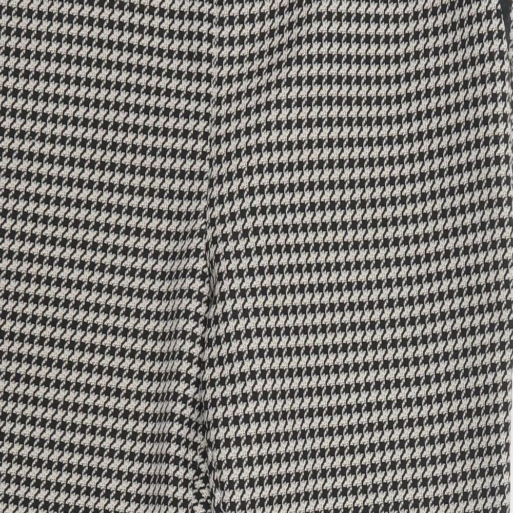 TU Womens Brown  Polyester Trousers  Size 16 L26 in Regular
