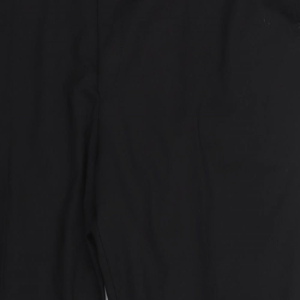 Meyer Mens Black  Polyester Dress Pants Trousers Size 50 in L32 in Regular