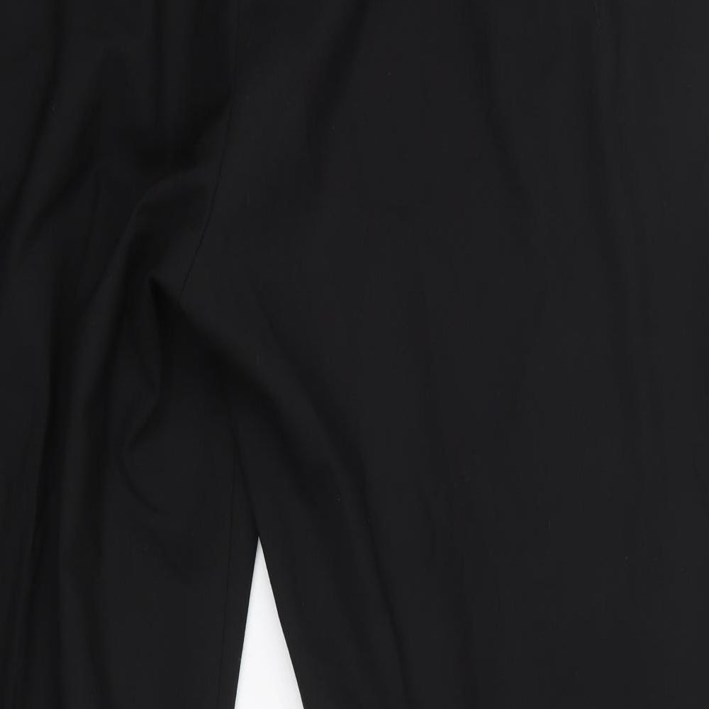 Meyer Mens Black  Polyester Dress Pants Trousers Size 50 in L32 in Regular