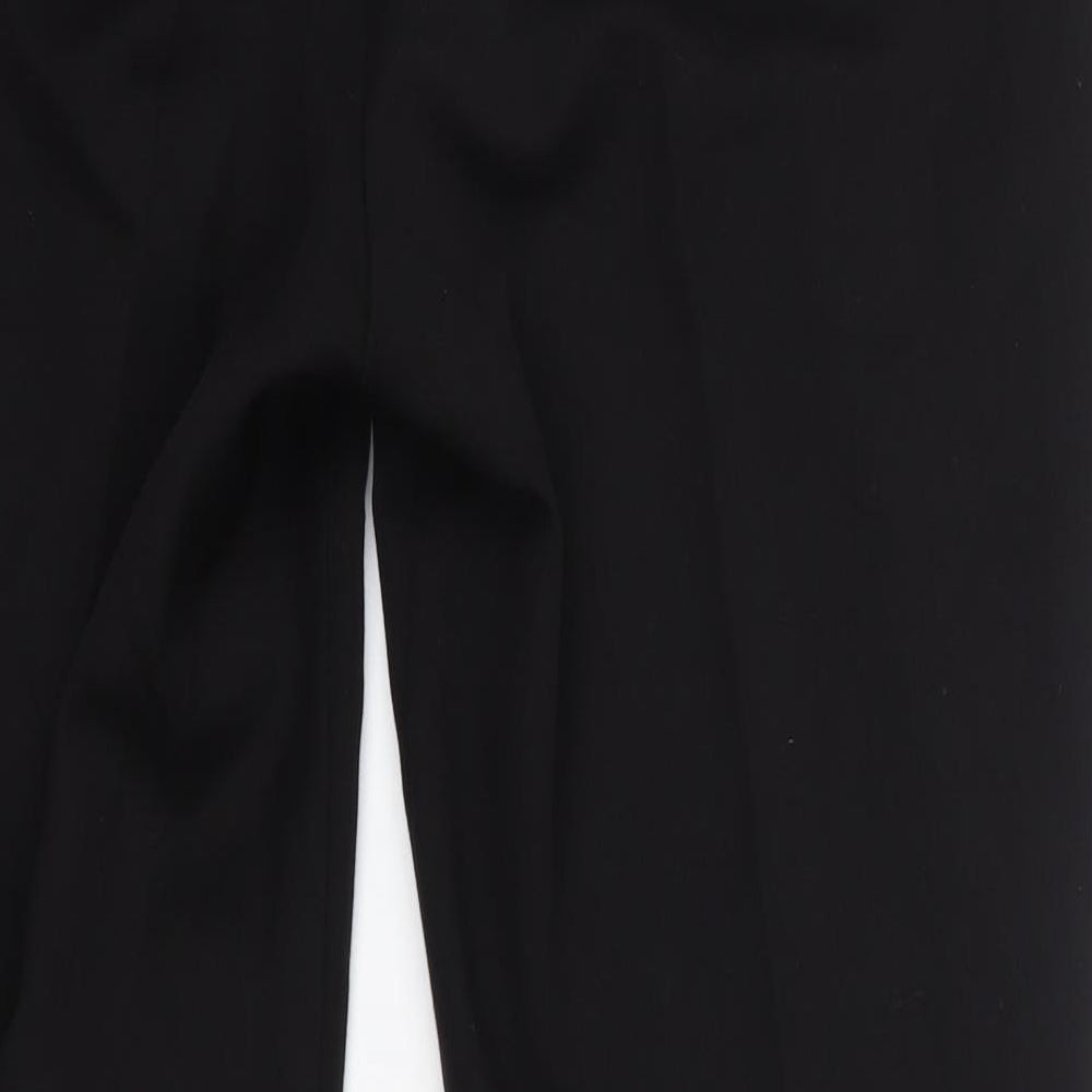 Wallis Womens Black  Polyester Dress Pants Trousers Size 14 L29 in Regular
