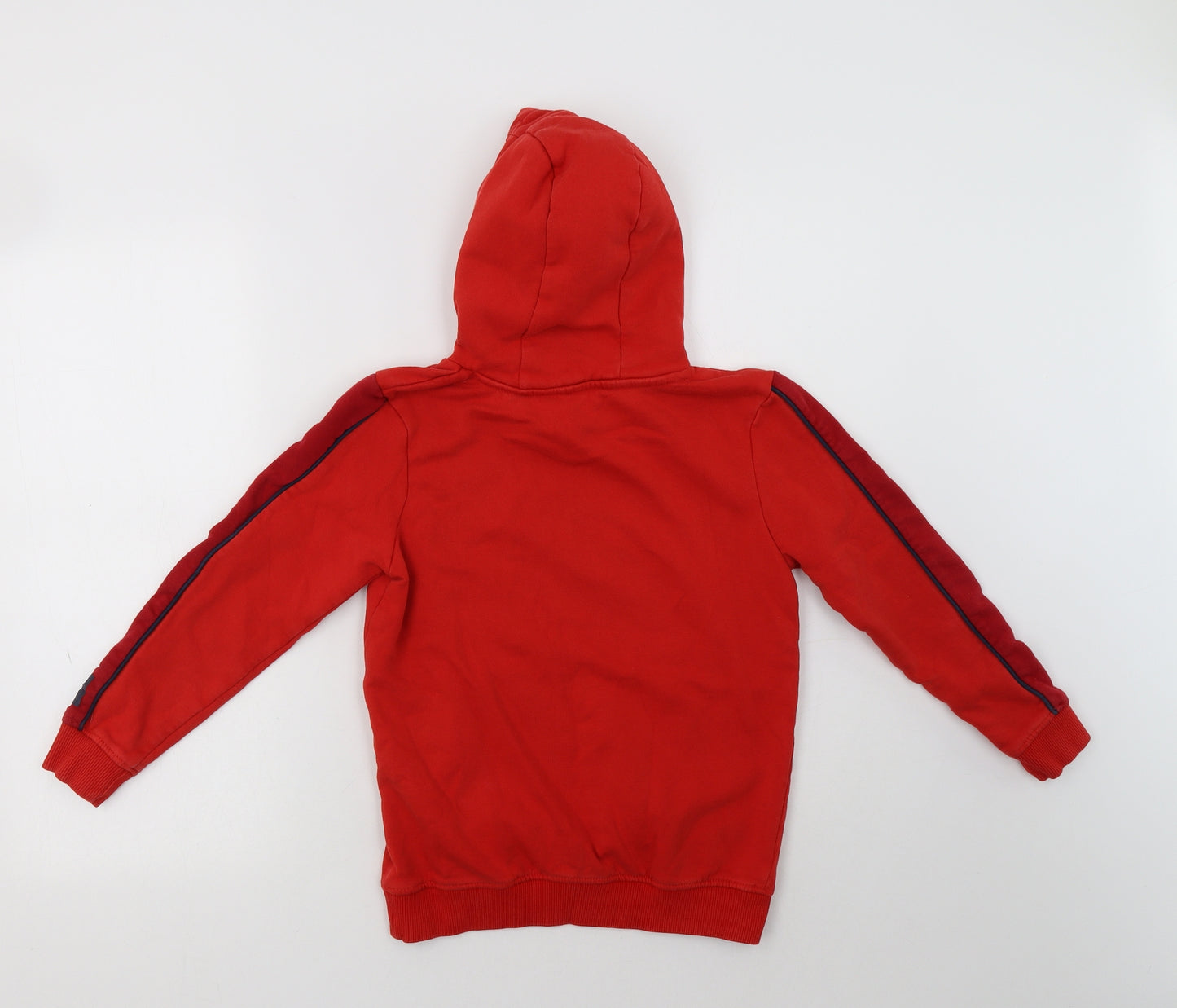 George Boys Red  Cotton Pullover Hoodie Size 9-10 Years