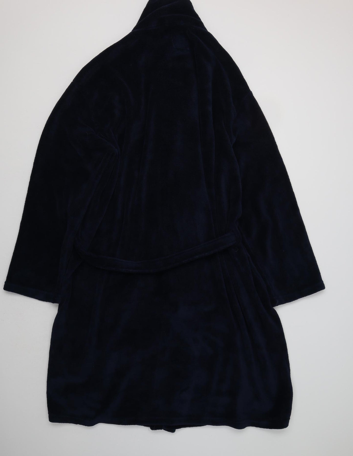 Michael Paul Mens Blue  Polyester  Robe Size 2XL