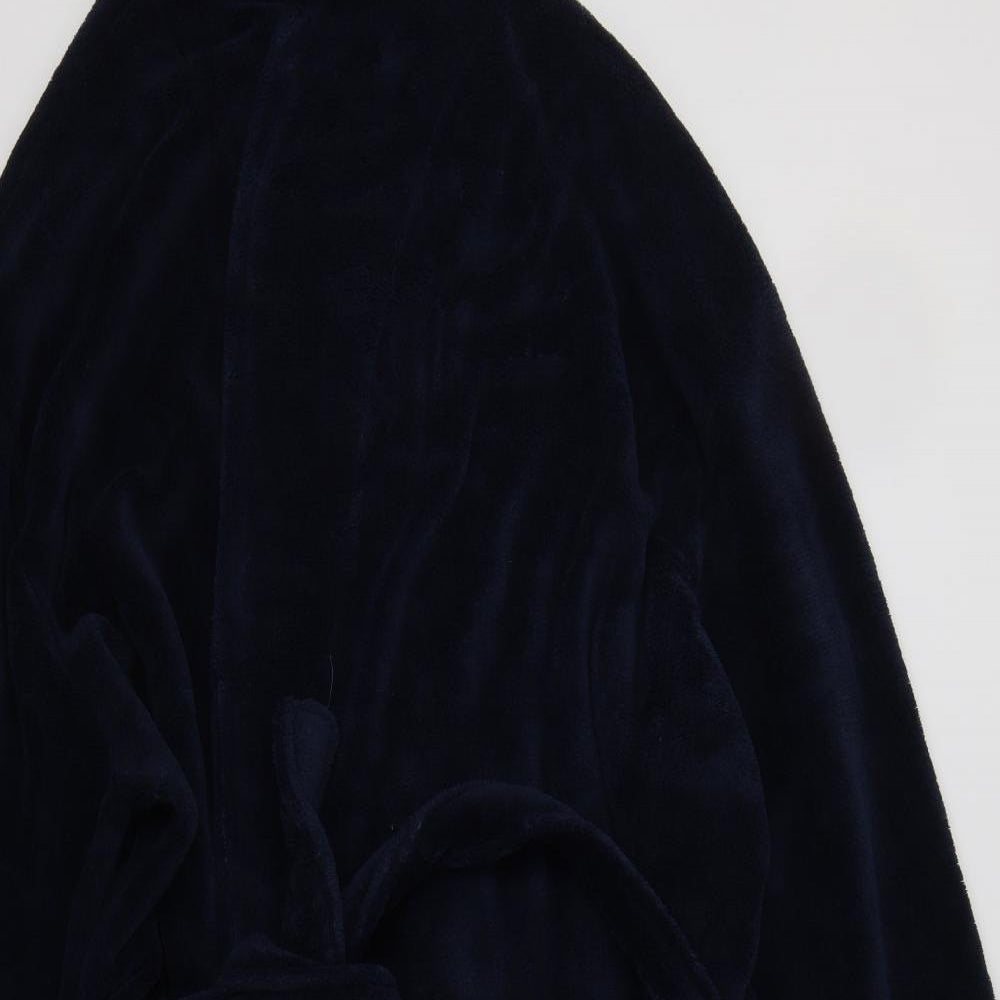 Michael Paul Mens Blue  Polyester  Robe Size 2XL