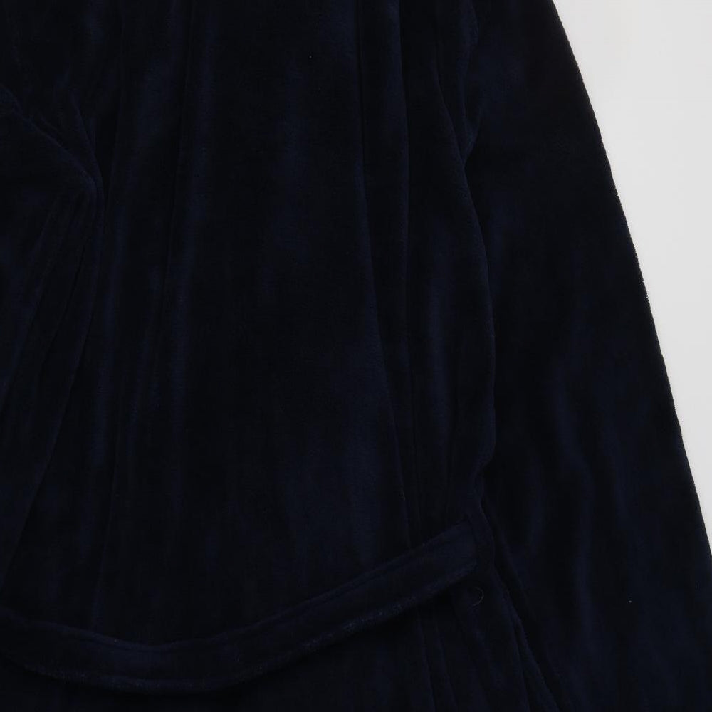 Michael Paul Mens Blue  Polyester  Robe Size 2XL