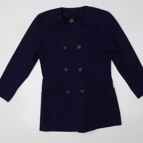 Ego Womens Purple   Jacket Blazer Size 10
