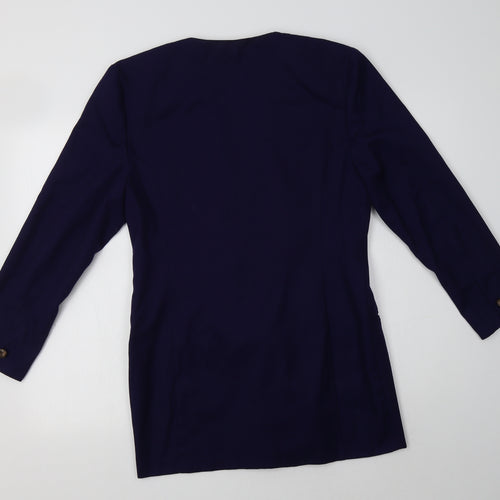 Ego Womens Purple   Jacket Blazer Size 10