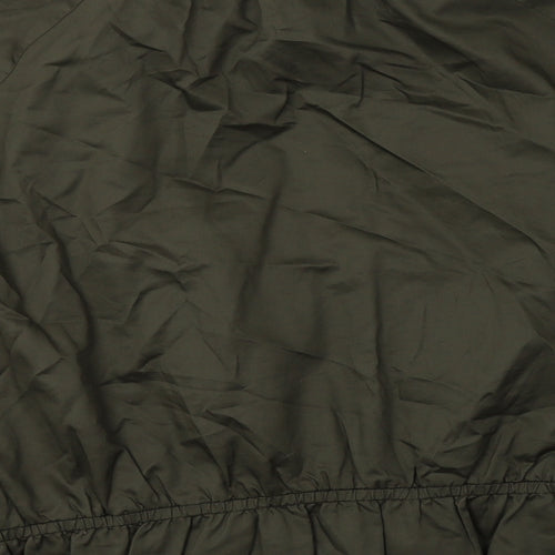 H&M Womens Green   Jacket Coatigan Size 12