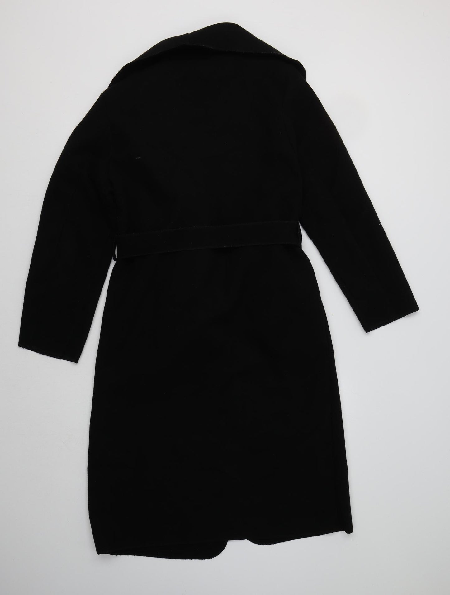 Made in Italy Womens Black   Overcoat Coat Size M