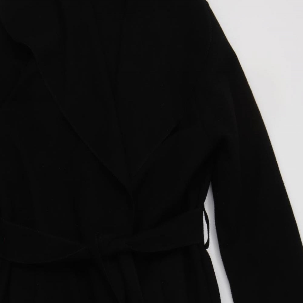 Made in Italy Womens Black   Overcoat Coat Size M