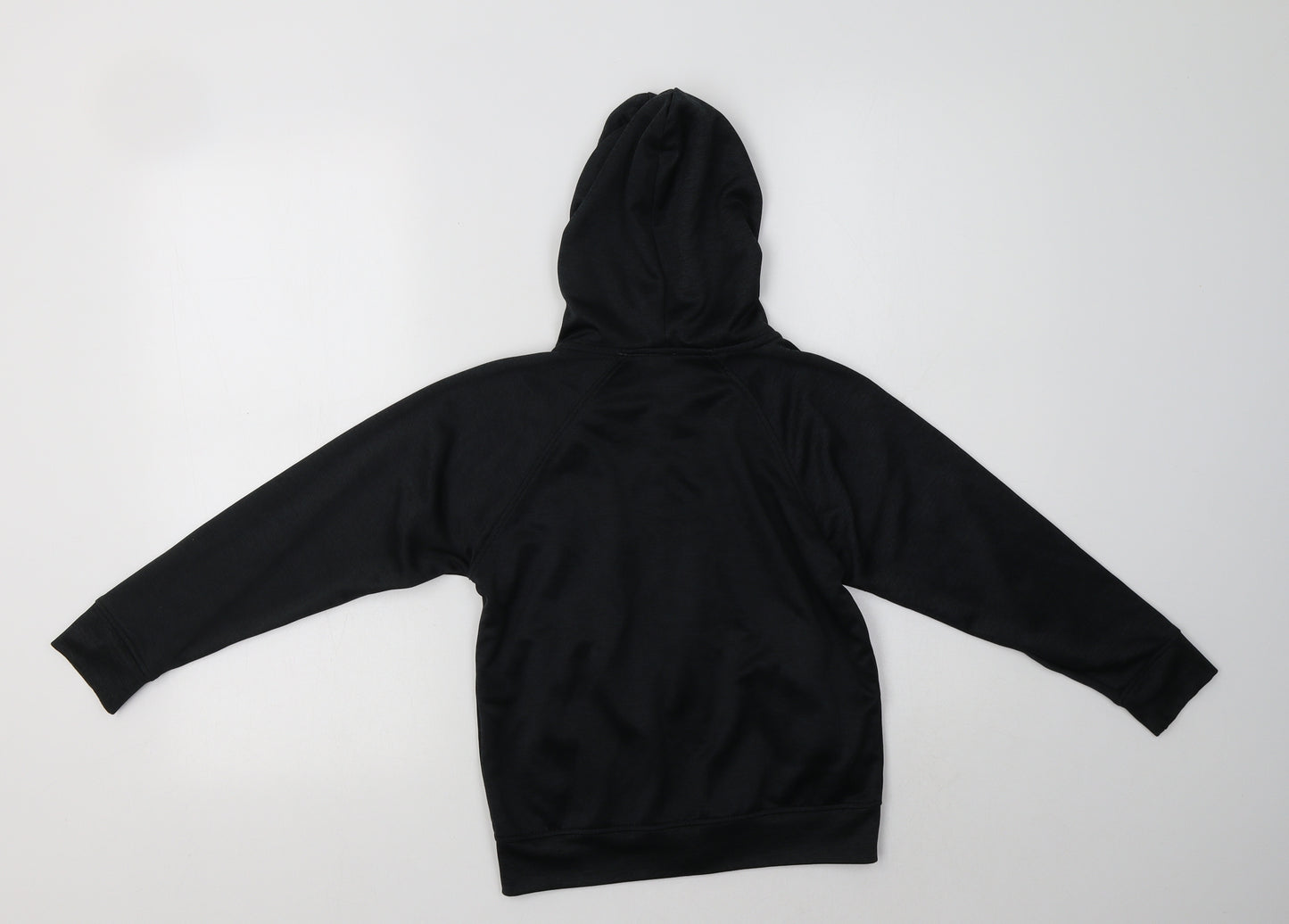 Under armour Boys Grey  Polyester Full Zip Hoodie Size 7-8 Years