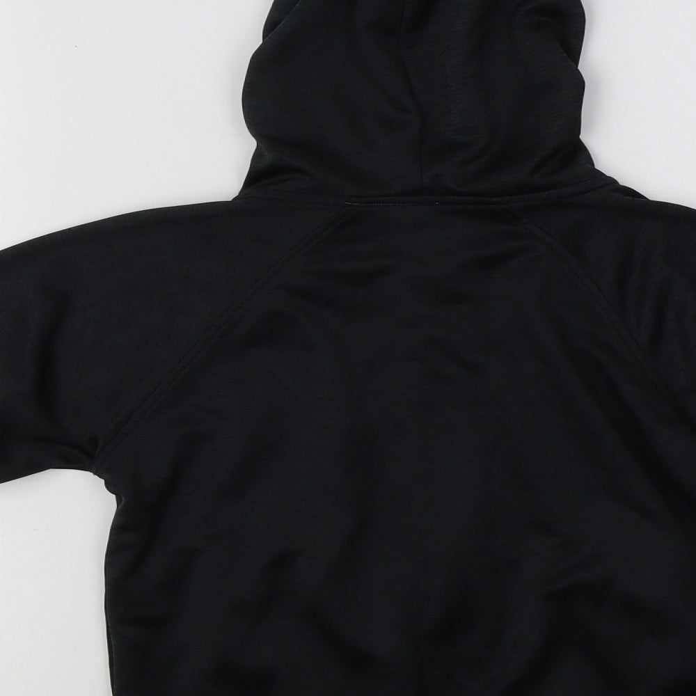 Under armour Boys Grey  Polyester Full Zip Hoodie Size 7-8 Years