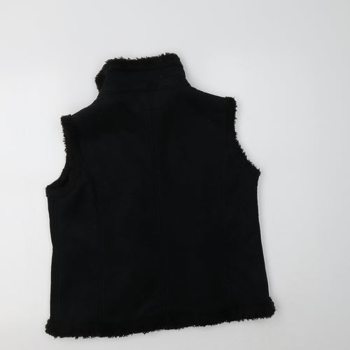 Clive J Womens Black   Gilet Waistcoat Size M