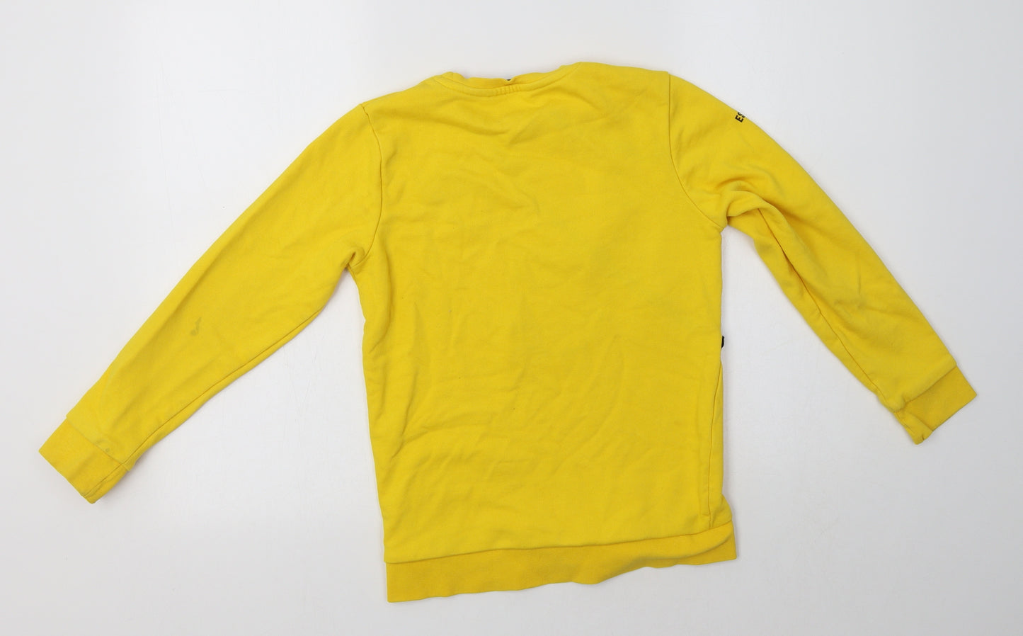 George Girls Yellow  Cotton Pullover Sweatshirt Size 9-10 Years   - Children in Need