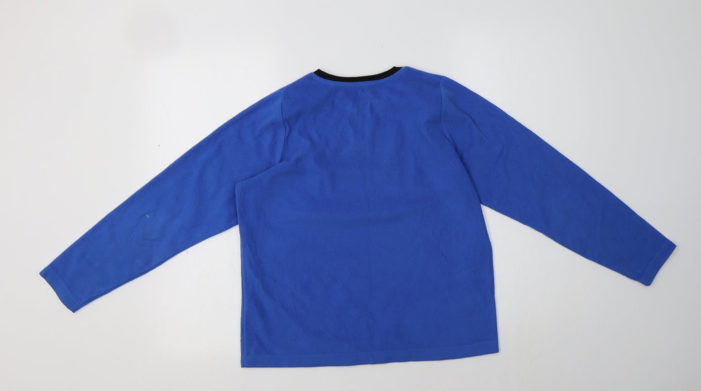 Matalan Boys Blue  Polyester Pullover Sweatshirt Size 13 Years