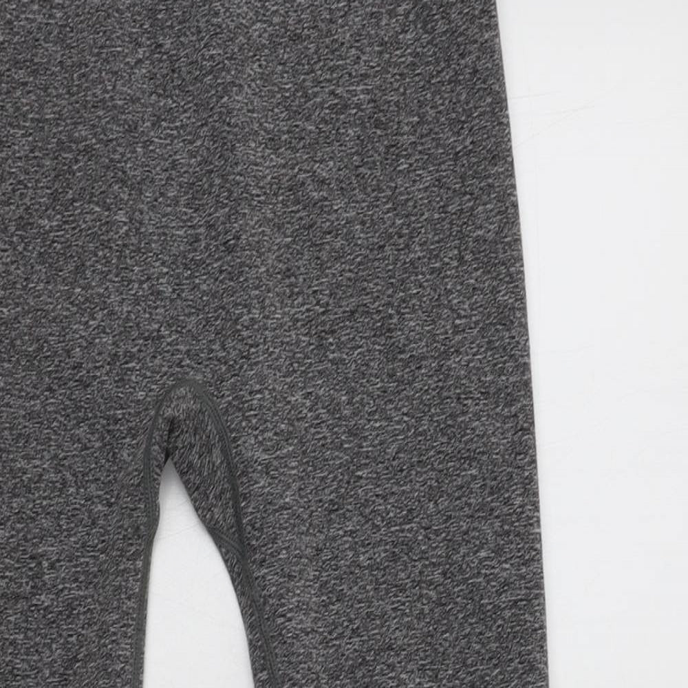 Primark Womens Grey  Polyester Compression Leggings Size L L27 in Regular