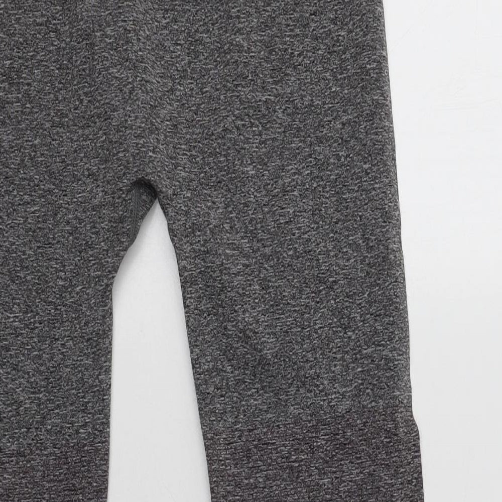 Primark Womens Grey  Polyester Compression Leggings Size L L27 in Regular