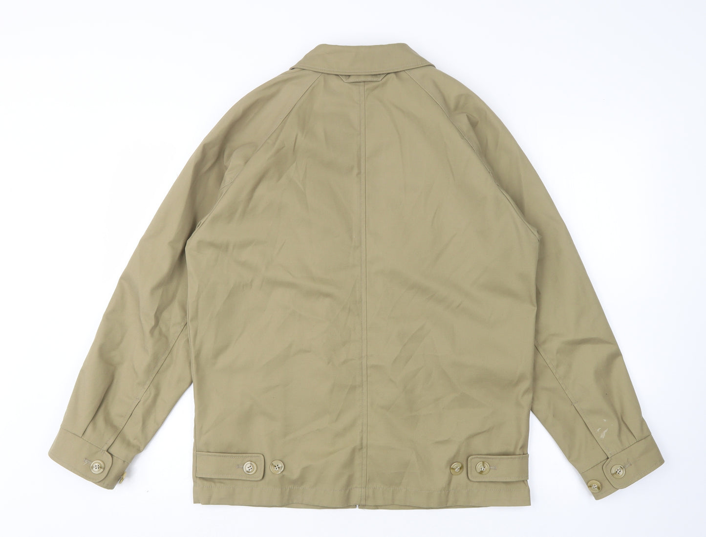 Brook Taverner Mens Beige   Bomber Jacket Jacket Size M