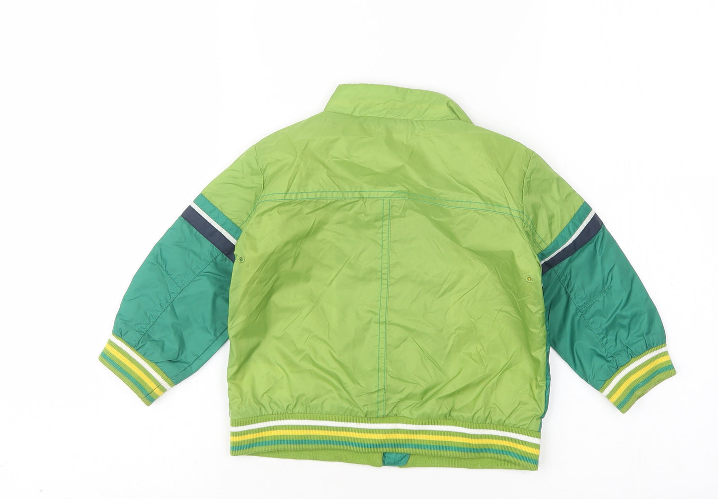NEXT Boys Green   Windbreaker Jacket Size 9-12 Months