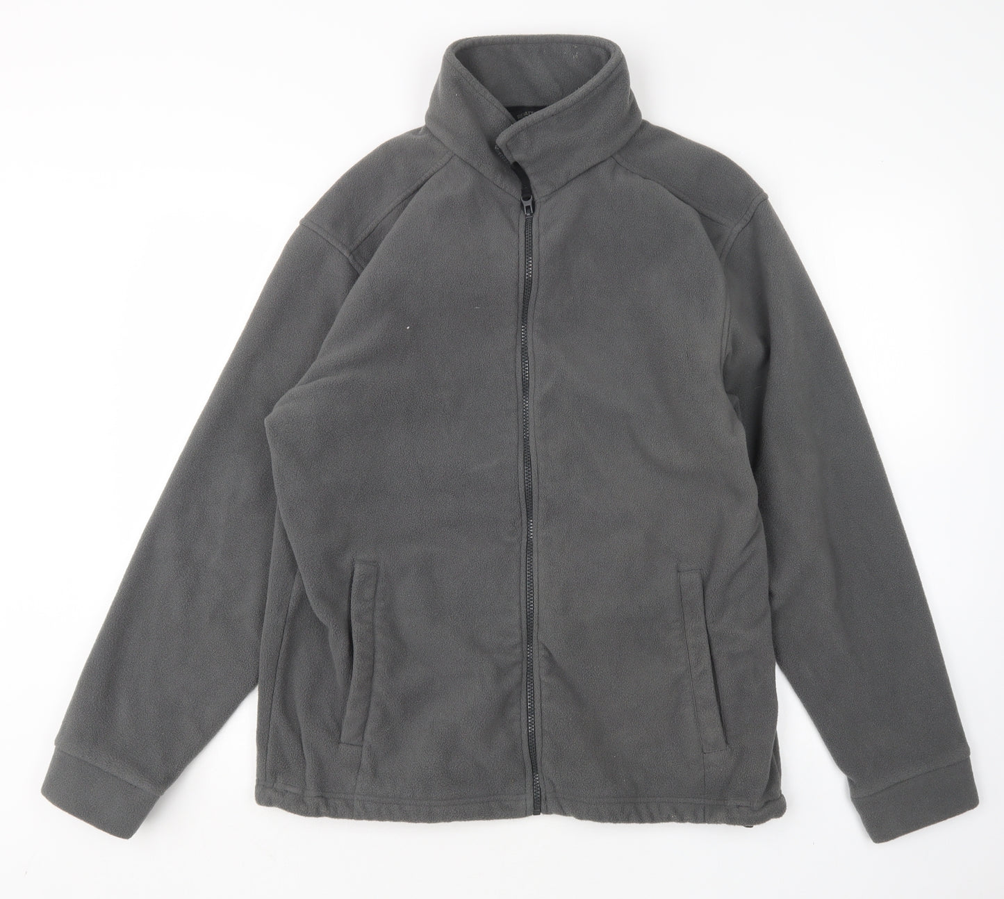 Regatta Mens Grey  Polyester Full Zip Sweatshirt Size L