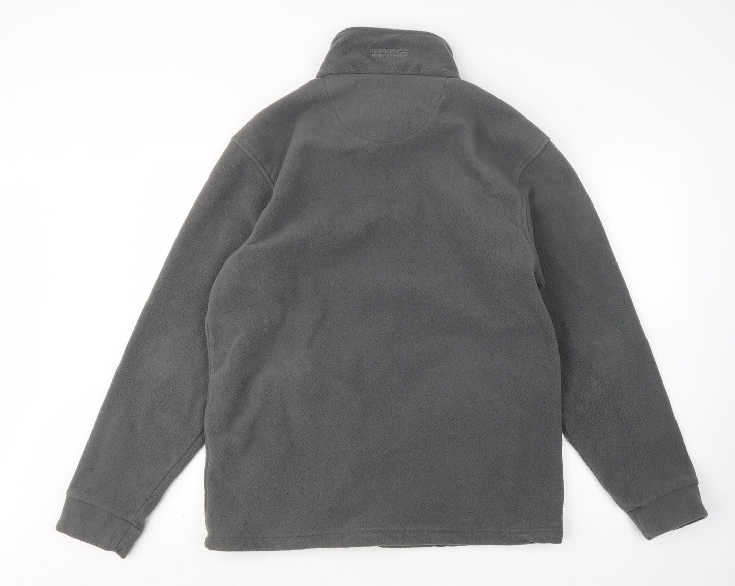 Regatta Mens Grey  Polyester Full Zip Sweatshirt Size L