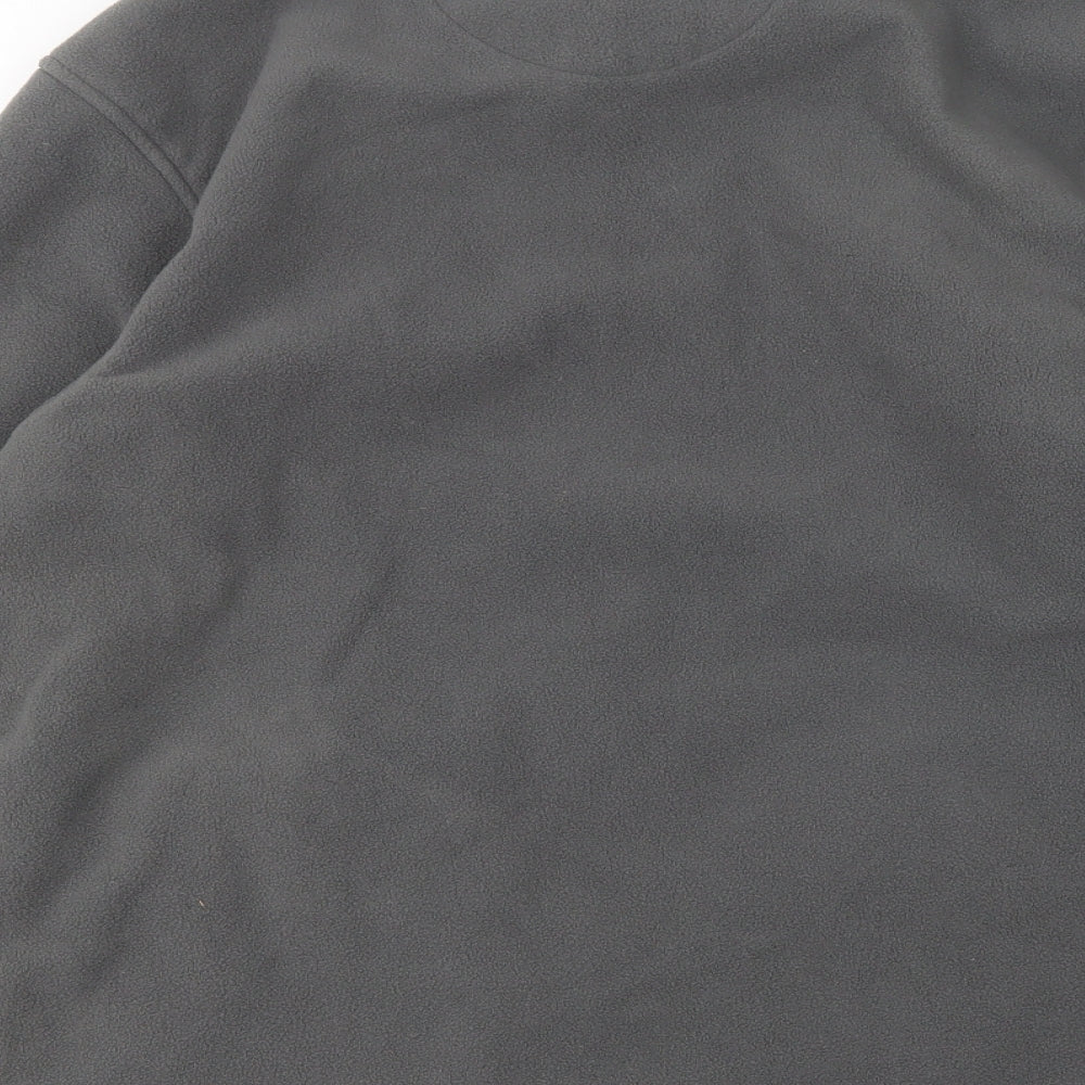 Regatta Mens Grey  Polyester Full Zip Sweatshirt Size L