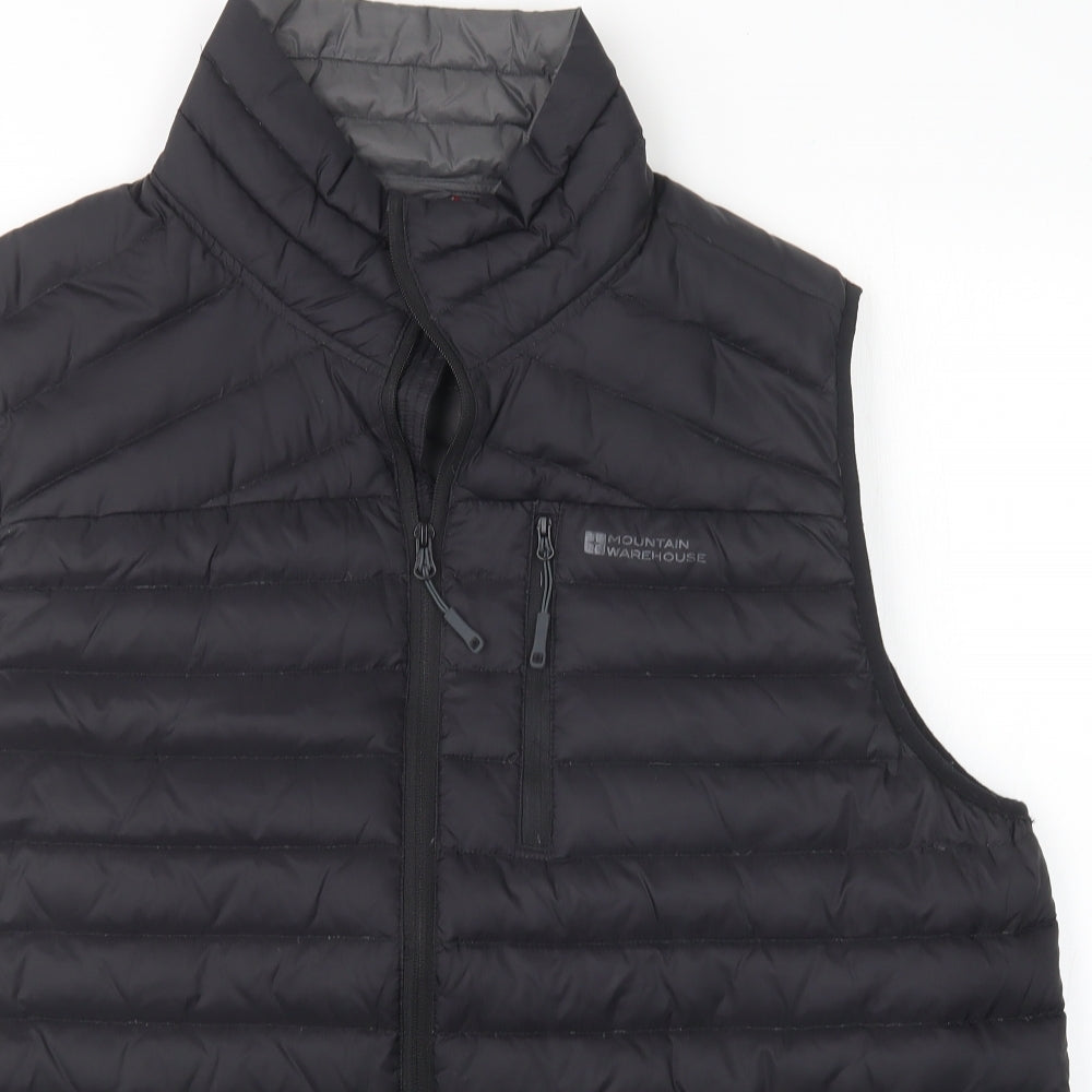 Mountain Warehouse Mens Black   Gilet Coat Size 2XL