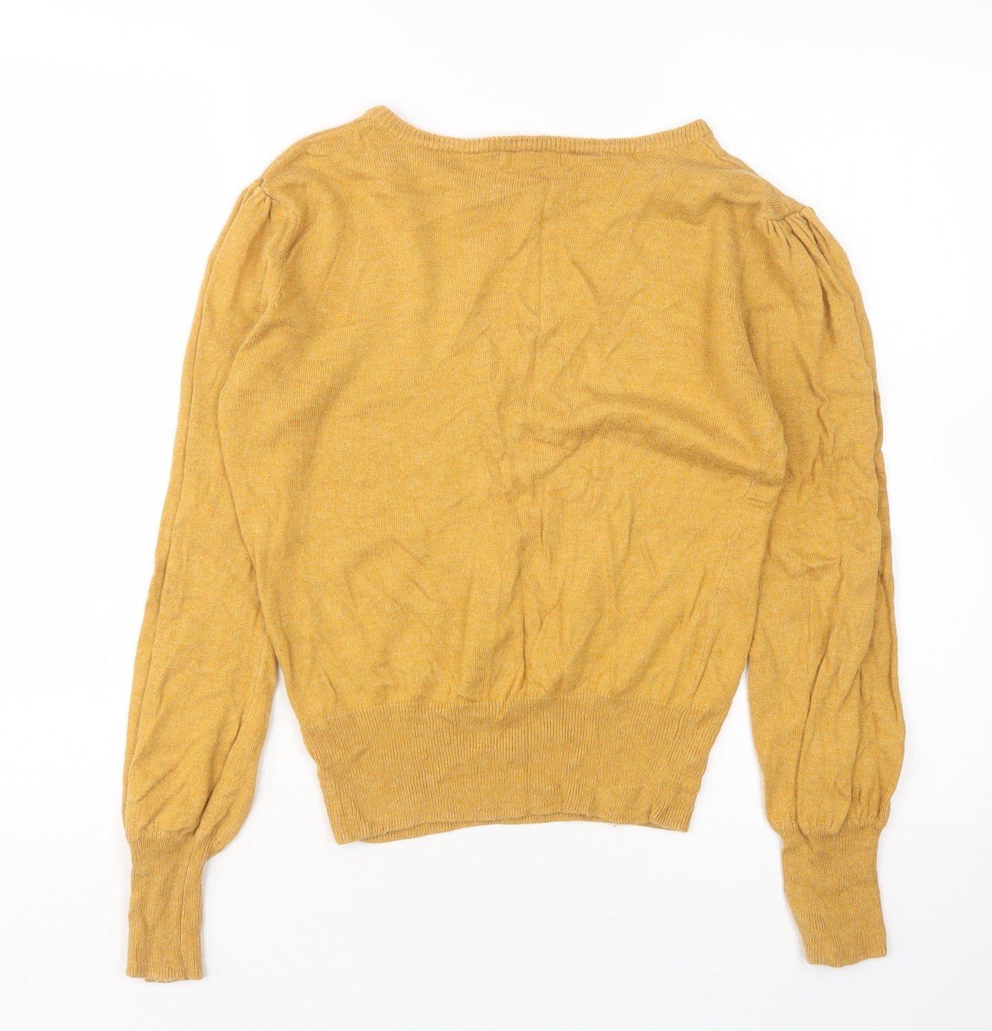 Atmosphere Womens Brown Round Neck  Cotton Pullover Jumper Size 14