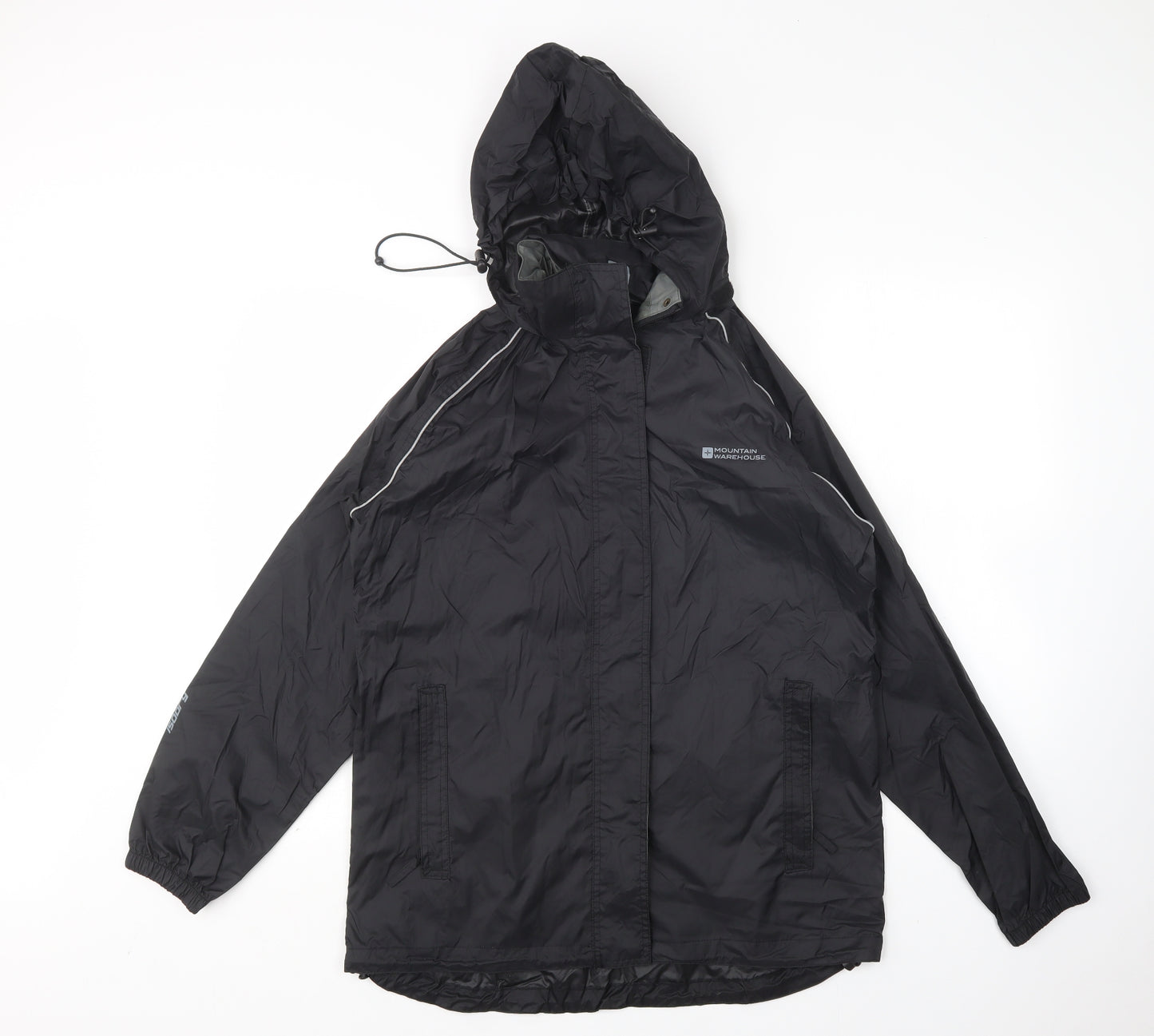 Mountain Warehouse Womens Black   Windbreaker Jacket Size 12
