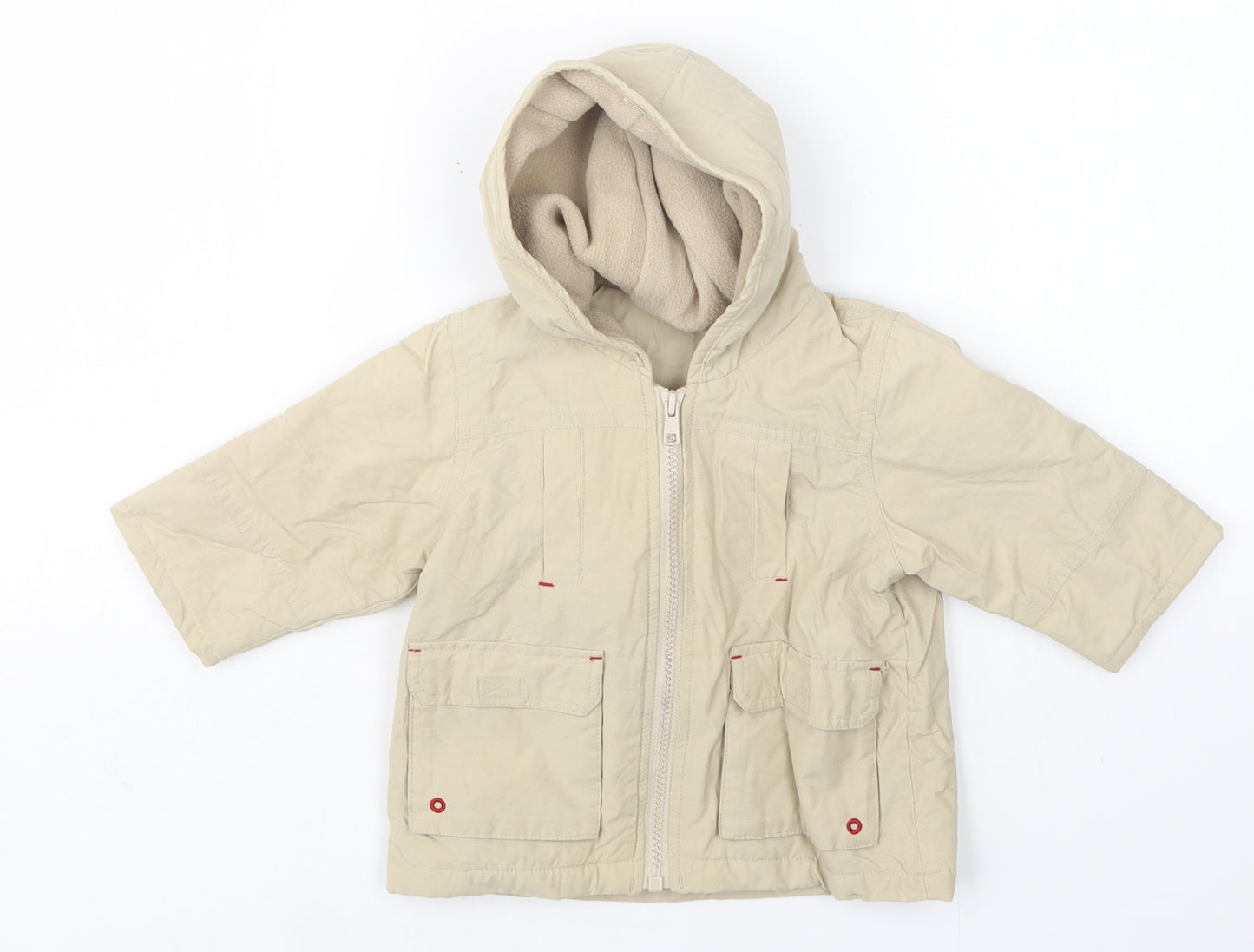 Mothercare Boys Beige   Jacket  Size 6-9 Months