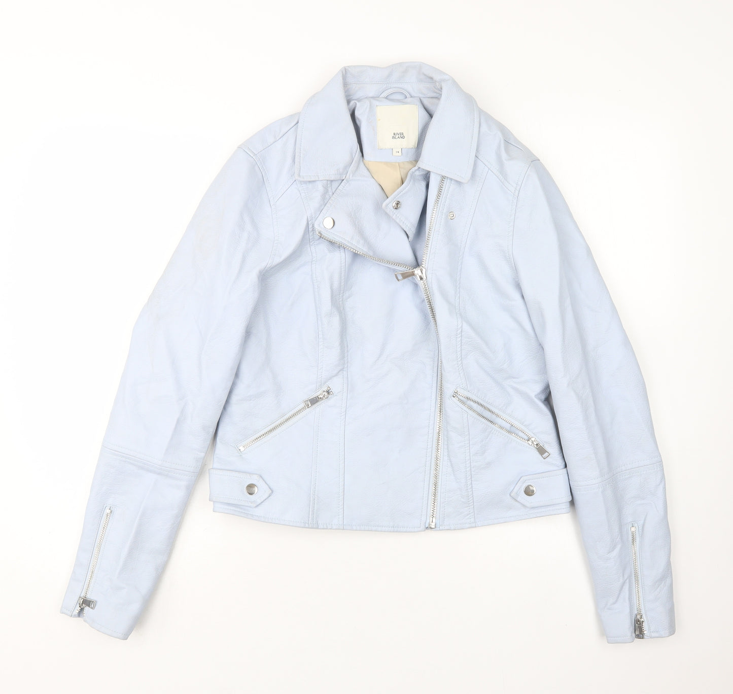 River Island Womens Blue   Jacket  Size 14
