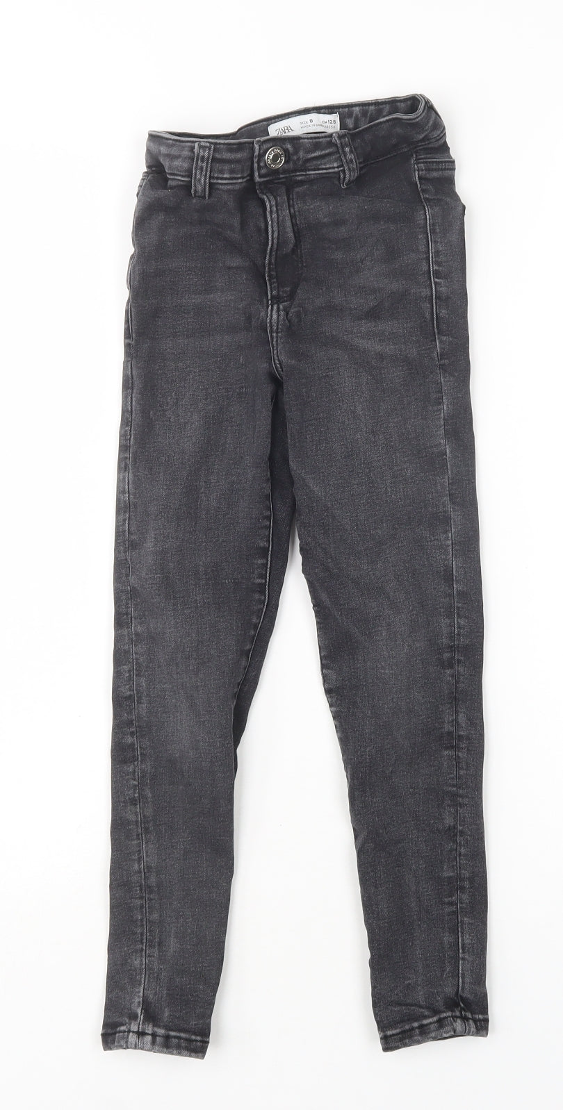Zara Boys Black   Skinny Jeans Size 8 Years  Regular
