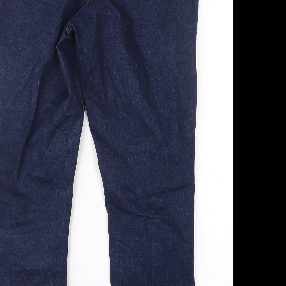 George Womens Blue  Cotton Skinny Jeans Size 18 L26 in Regular
