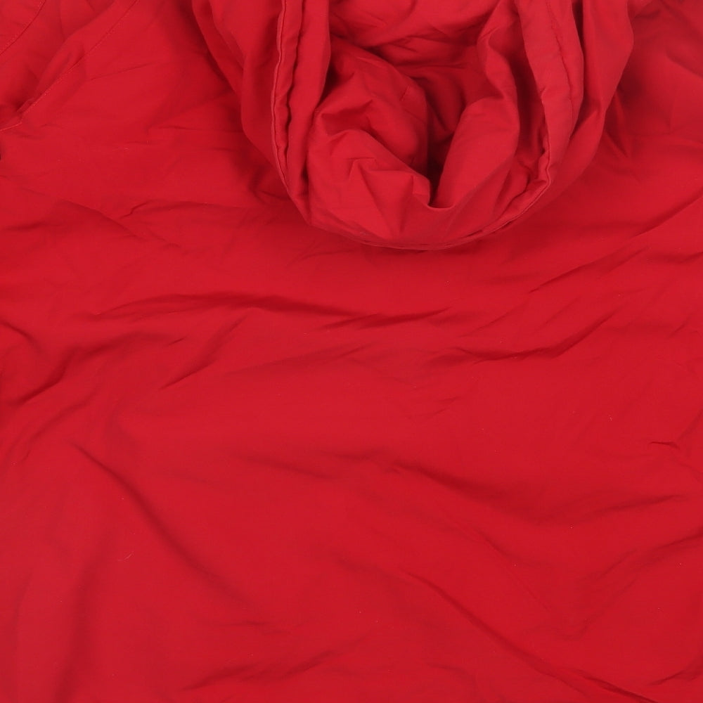 Casual Comfort Womens Red   Parka Jacket Size 20