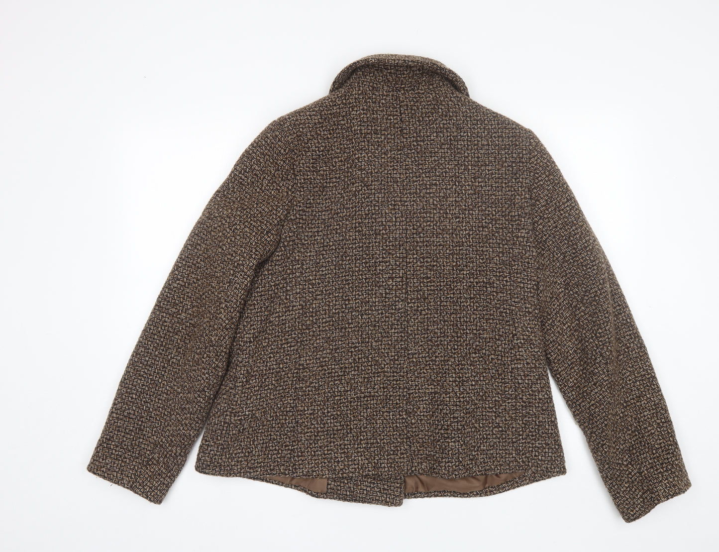 Soon Womens Brown   Pea Coat Jacket Size 18